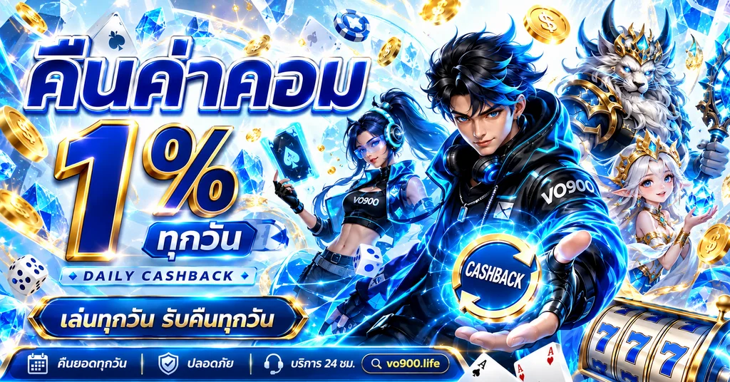 VO900 สล็อต คืนค่าคอมและเกมออนไลน์
