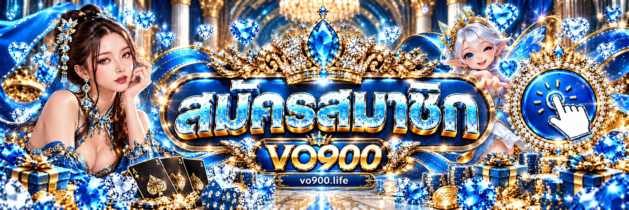 สมัครสมาชิก VO900 ผ่านทางเข้าเว็บหลัก
